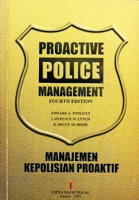 Image of Manajemen Kepolisian Proaktif