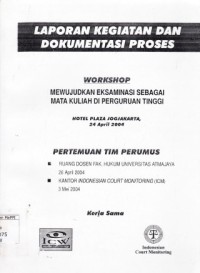 Image of Laporan Kegiatan dan Dokumentasi Proses
