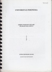 Image of Akhir lingkaran kelabu: sejarah masa depan
