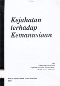 Image of Kejahatan Terhadap Kemanusiaan dari Lokakarya Internasional 