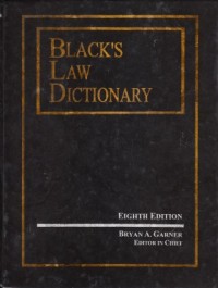 Image of Black's law dictionary