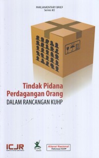 Image of Tindak pidana perdagangan orang dalam rancangan KUHP