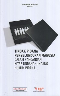 Image of Tindak pidana penyelundupan manusia dalam rancangan kitab undang-undang hukum pidana