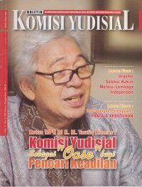 Image of Buletin Komisi Yudisial: mewujudkan kekuasaan kehakiman yang merdeka dan bertanggung jawab Vol. V No. 2 Oktober -  Nopember 2010