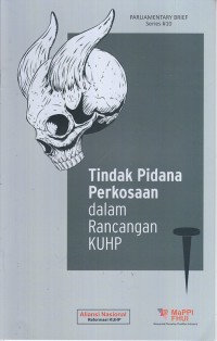 Image of Tindak pidana perkosaan dalam rancangan KUHP