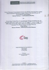 Image of Hasil eksaminasi perkara pelemparan rumah ibadah (gereja) yang dilakukan oleh geng motor dengan sebutan kelompok dengan sebutan kelompok MAPPAKOE, dengan terdakwa Nur Ansyari alias Ari Katombong (Vonis Bebas) Nomor Perkara: 1132/Pid.B/2013/PN.Mks dan Perkara kasus tindak pidana korupsi pelelangan pekerjaan rehabilitasi jalan dan bangunan pabrik gula takalar antara PTPN XIV dengan PT. Kencana Tunggal Tahun 2008, dengan nilai kerugian negara sebesar Rp100 Milyar atas nama terdakwa Ir. Suhardjito, M.Sc-Mantan Direktur Keuangan PTPN XIV (Vonis Bebas) Nomor perkara: 18/Pid.Sus/2014/PN. Makassar