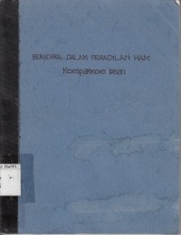 Image of Beracara Dalam Peradilan HAM Koesparmono Irsan SH, MM, MBA