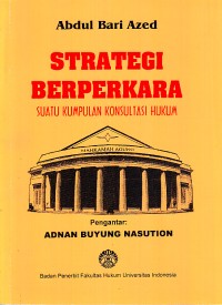 Image of Strategi Berperkara: Suatu Kumpulan Konsultasi Hukum