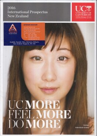Image of University of Canterbury: UC More Feel More Do More