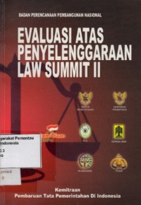 Image of Evaluasi Atas Penyelenggaraan Law Summit II