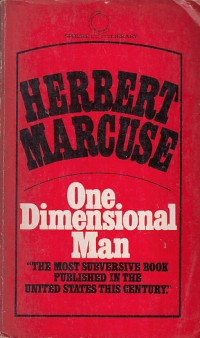 Image of One dimensional man: the most subversive book published in the united states this century