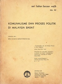 Image of Komunalisme dan Proses Politik di Malaysia Barat