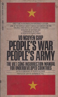 Image of People's War People's Army: The Viet Cong Insurrection Manual for Underdeveloped Countries