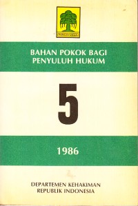 Image of Bahan Pokok bagi Penyuluh Hukum: 5