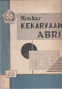 Image of Mimbar Kekaryaan ABRI No. 43 Juli 1974 Tahun ke IV