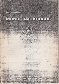 Image of Monografi Khusus
