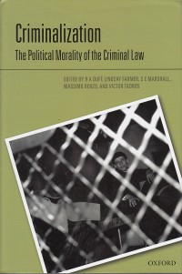 Image of Criminalization: the political morality of the criminal law