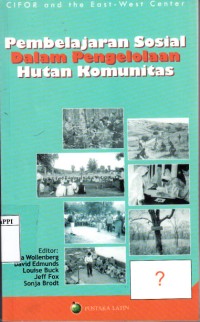 Image of Pembelajaran Sosial dalam Pengelolaan Hutan Komunitas