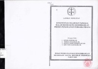 Image of Efektivitas cegah dan tangkal dalam mendukung keberhasilan proses penanganan perkara pidana : laporan penelitian