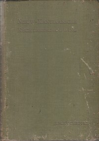 Image of Nieuw kantiaansche rechtsbeschouwing