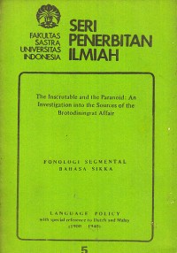 Image of Seri Penerbitan Ilmiah 5