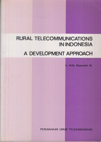 Image of Rural telecommunications in Indonesia: a developmen approach