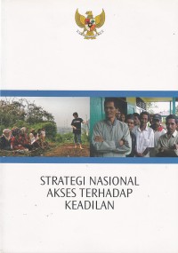 Image of Strategi nasional akses terhadap keadilan