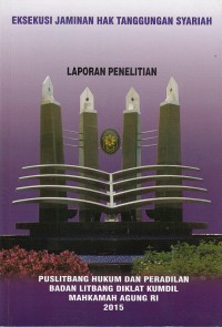 Image of Eksekusi jaminan hak tanggungan syariah