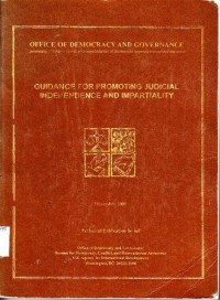 Image of Guidance For Promoting Judicial Independence and Impartiality