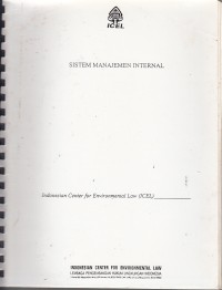 Image of Indonesian Center for Environmental Law (ICEL) : Sistem Manajemen Internal