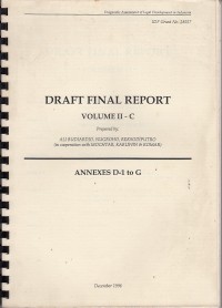 Image of Draft Final Report Volume II -  C