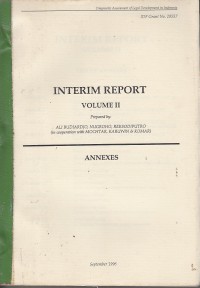 Image of Interim Report: diagnostic assesment of legal development in indonesia: state philosophy and development of law in indonesia