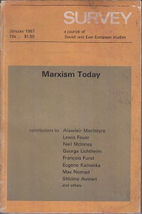 Image of Survey a journal of soviet and east european studies: Marxism Today No. 62 January 1967