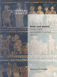 Image of Ends and means: human rights approaches to armed groups