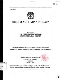 Image of Hukum Anggaran Negara