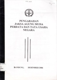 Image of Pengarahan Jaksa Agung Muda Perdata dan Tata Usaha Negara