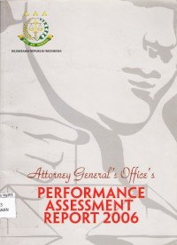 Image of Attorney general's office's performance assessment report 2006