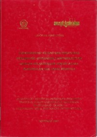 Image of Sinkronisasi ketentuan peraturan perundang-undangan yang berkaitan dengan pelaksanaan hukum acara Pengadilan hak asasi manusia : laporan penelitian