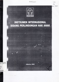 Image of Instrumen internasional bidang perlindungan hak anak