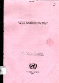 Image of United Nations Convention Against Transnational Organized Crime