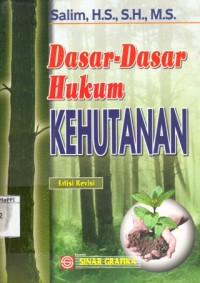 Image of Dasar-Dasar Hukum Kehutanan
