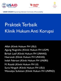 Image of Praktek Terbaik Klinik Hukum Anti Korupsi